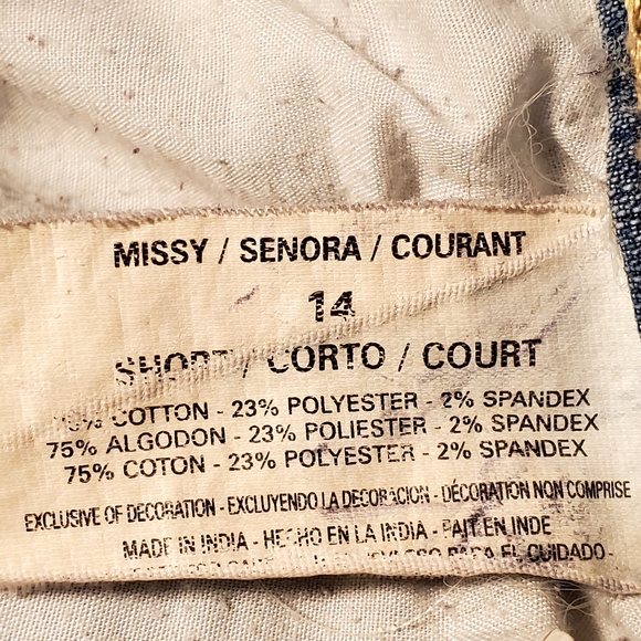 Gloria Vanderbilt Blue Swan Logo Jeans Womens Plus Size US 14 - Picture 11 of 12